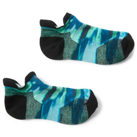 Smartwool Run Targeted Cushion Brushed Print Low Ankle Socks - Women's 1