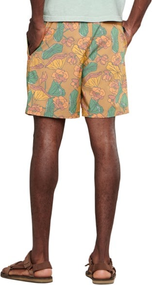 On Body Image of color Kelp Lotus Print