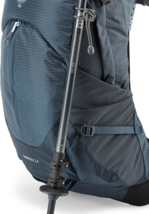 Osprey Sirrus 24 Pack - Women's Trekking pole attachments (Muted Space Blue)