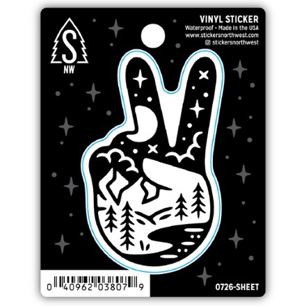 Stickers Northwest Peace Scene Sticker 1