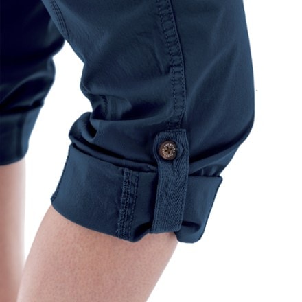 Aventura Delmar Organic Roll Tab Crop Pants - Women's 6