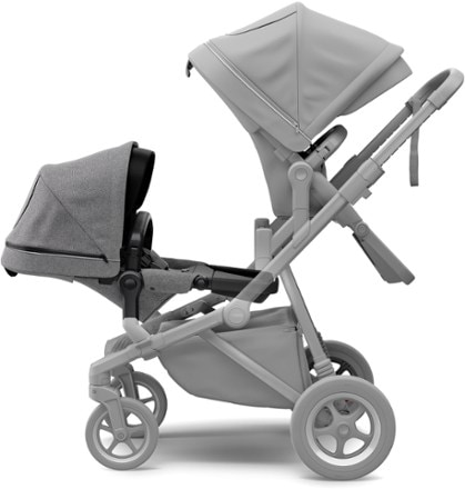 Thule Sleek Sibling Seat Stroller and second seat not included