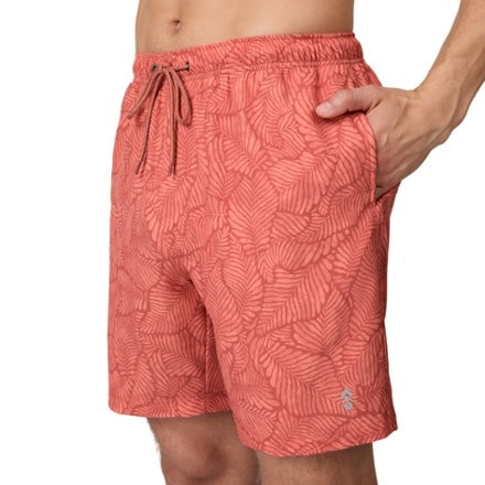 Free Country Full Elastic Swim Shorts - Men's 3