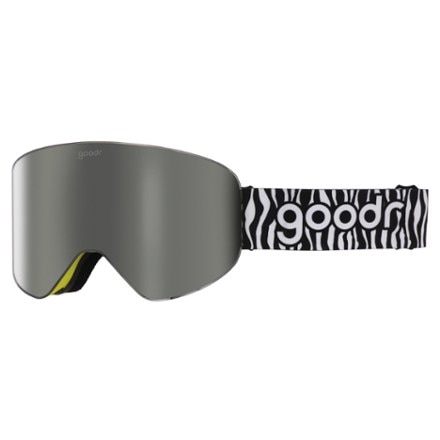 goodr Radioactive Zebroids Snow Goggles 0