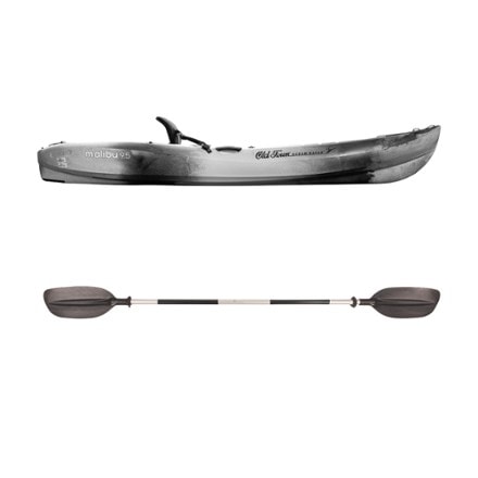 Old Town Ocean Kayak Malibu 9.5 Sit-On-Top Kayak with Paddle 1