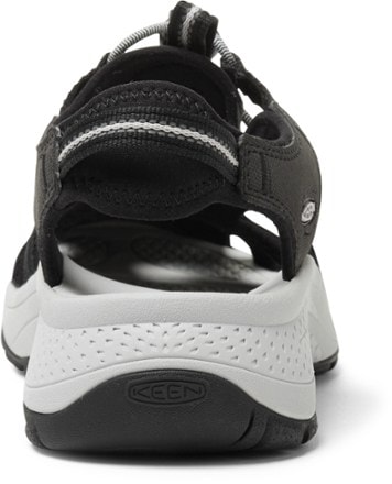 KEEN Astoria West Sandals - Women's Back view (Black/Grey Heather)