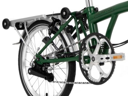 Brompton C Line Explore Folding Bike with Rack - Mid 5