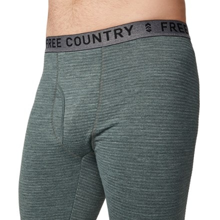 Free Country Force Grid Fleece Base Layer Bottoms - Men's 2