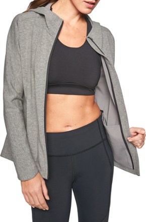 athleta cropped hoodie