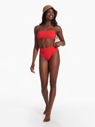 Vuori Dune Bikini Swimsuit Bottoms - Women's VERMILLION (top not included)