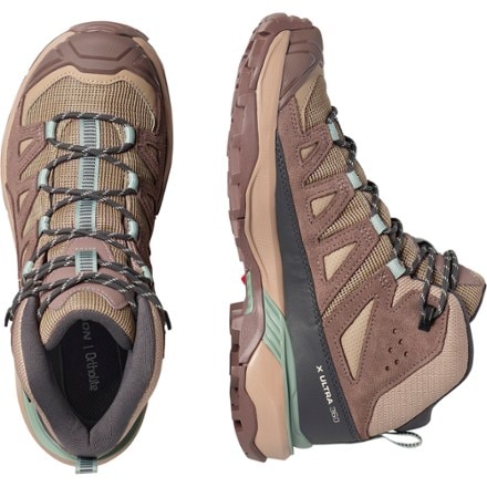 Salomon X Ultra 360 Leather Mid GORE-TEX Hiking Boots - Women's 4