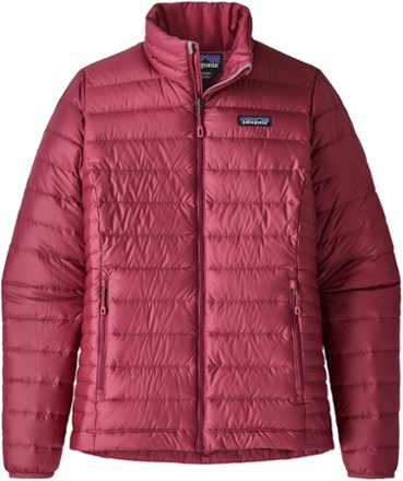 patagonia down jacket red