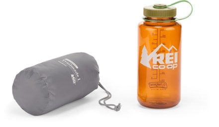 REI Co-op Trailmade 1 Tent Footprint Stuff sack (32 fl. oz. bottle not included)