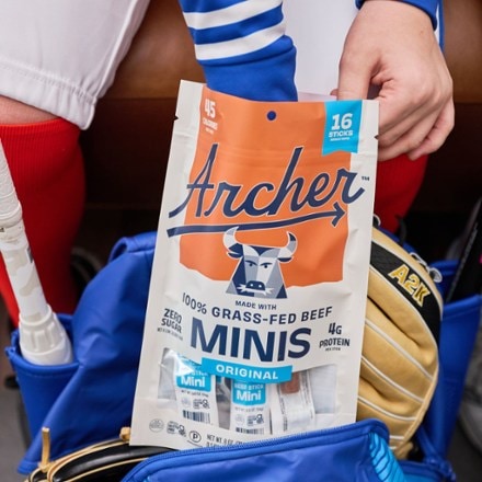 Country Archer Jerky Co. Zero-Sugar Mini Grass-Fed Beef Sticks - Package of 16 4