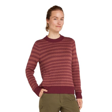 Icebreaker Waypoint Crewe Sweater - Women's 1