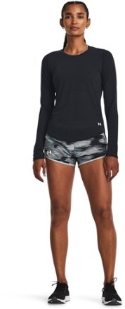 Under Armour Fly-By 2.0 Printed Shorts - Women's 3