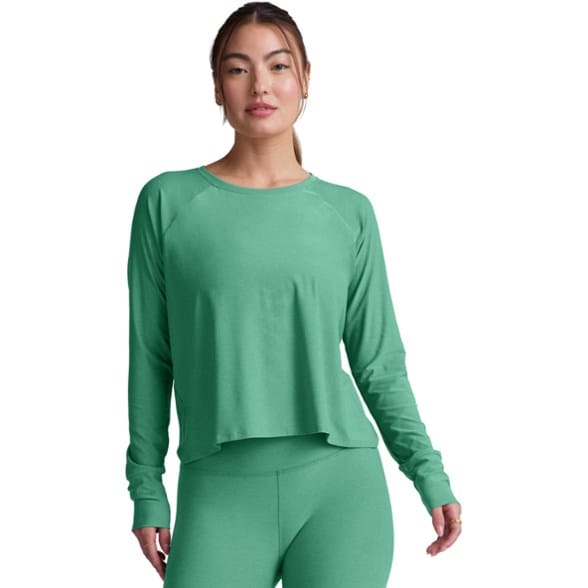 On Body Image of color Bright Emerald Heather