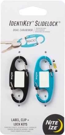 Nite Ize IdentiKey SlideLock Dual Carabiners - Package of 2 0