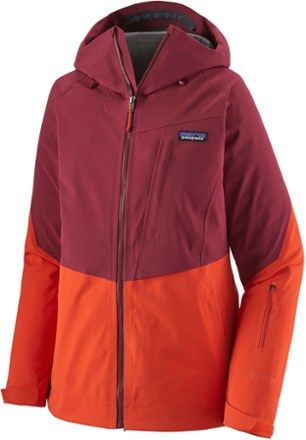 Maroon patagonia hot sale jacket