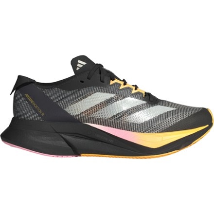 Adidas Women s Adizero Boston 12 Road Running Shoes Black 7.5