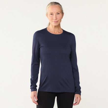 Icebreaker Merino 200 Oasis Long-Sleeve Crewe Thermal Top - Women's 1