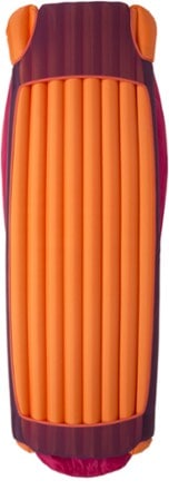 Big Agnes Sunbeam 15 Sleeping Bag - Women's Back view (Beet/Paprika)