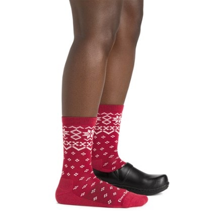 Darn Tough Shetland Crew Lightweight Lifestyle Socks - Women's 1