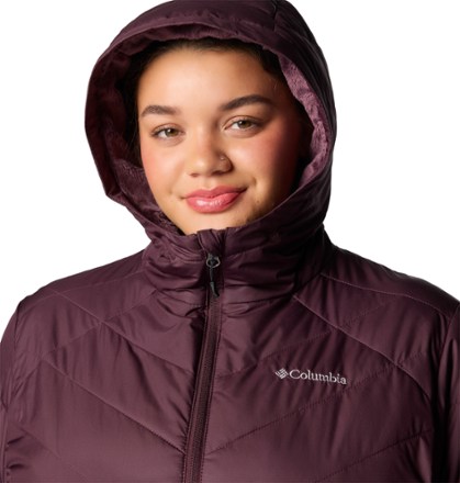 Columbia Heavenly Long Hooded Insulated Jacket - Women's 9