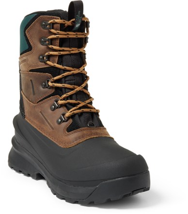 Chilkat V 400 Waterproof Boots - Men's [3/4 view (Toasted Brown/Tnf Black)]