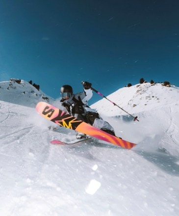 Salomon QST 100 Iceberg Green Skis - 2025/2026 9