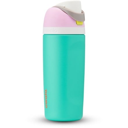 Owala FreeSip Kids' Insulated Stainless-Steel Water Bottle with Locking Push-Button Lid - 16 fl. oz. 0