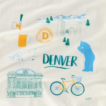 Claudia Pearson Denver Tea Towel 1