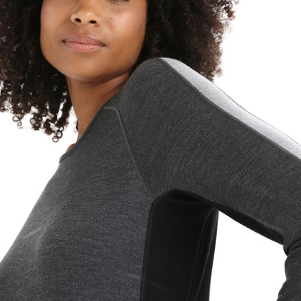 Icebreaker 260 ZoneKnit Long-Sleeve Crewe Base Layer Top - Women's 8
