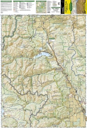 National Geographic Collegiate Peaks Wilderness Area Topographic Map 1