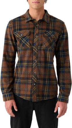 O'Neill Glacier Plaid Superfleece Flannel Shirt - Men's 0