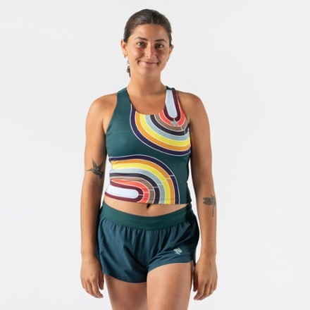 rabbit Crusher Pocket Crop Tank Top - Women's 0