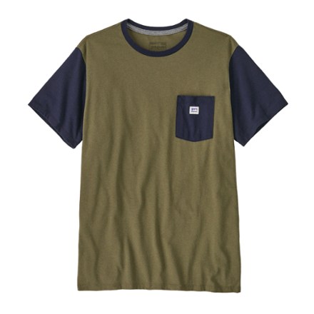 Patagonia Shop Sticker Pocket Responsibili-Tee Shirt - Men's 0