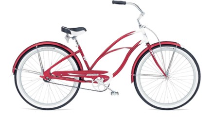 red electra bike