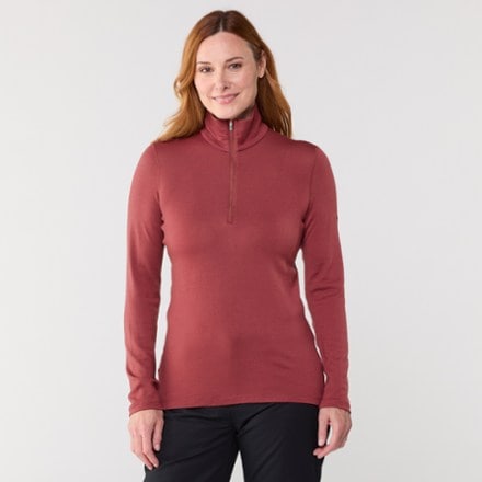 Icebreaker Merino 260 Tech Long-Sleeve Half-Zip Base Layer Top - Women's 1