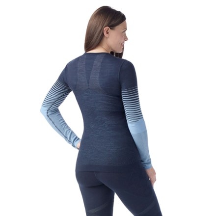 Smartwool Intraknit Thermal Merino Pattern Crew Base Layer Top - Women's 1