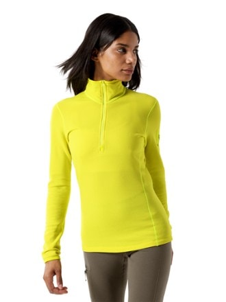 Arc'teryx Kyanite Zip-Neck Base Layer Top - Women's 1