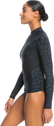 Roxy 1.0 mm Swell Long-Sleeve Q-Lock Wetsuit Jacket - Women's 2