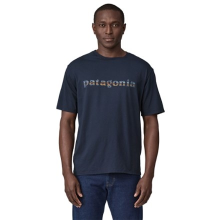 Patagonia 73 Text Logo Organic T-Shirt - Men's 1