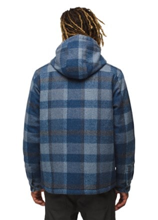 prAna Asgard Hooded Flannel Shirt Jacket - Men's 2