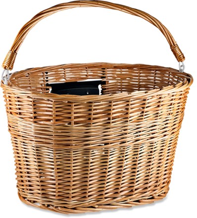 woven bike basket