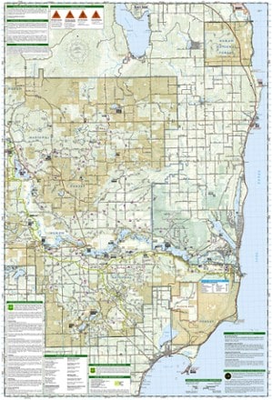 National Geographic Huron National Forest Topographic Map 2