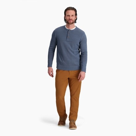 Royal Robbins Headlands Hemp Button Crew Sweater - Men's 3