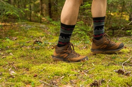 Darn Tough Van Grizzle Boot Cushion Socks - Men's 6
