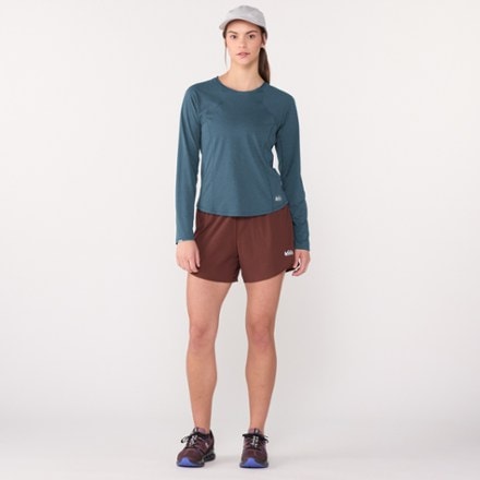 REI Co-op Swiftland High-Low-Hem Long-Sleeve Running T-Shirt - Women's 5