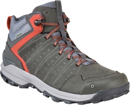 Oboz Sypes Mid Leather Waterproof Hiking Boots - Men's 2